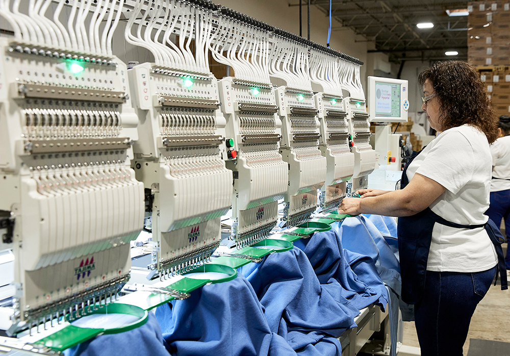 LuckyStitch production line